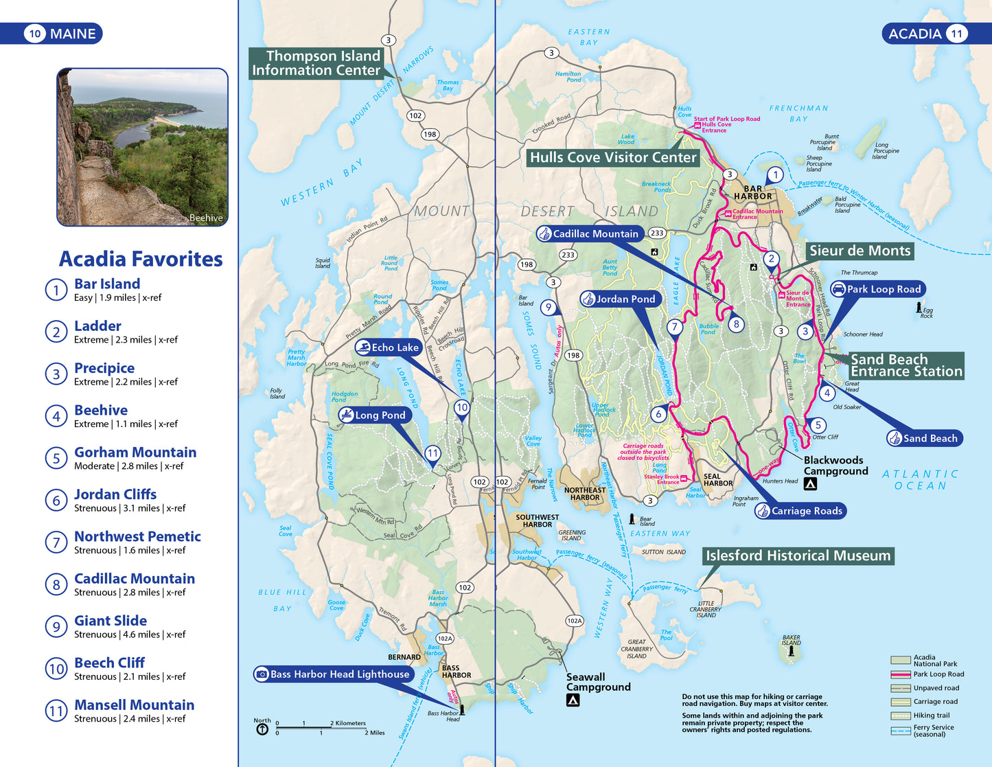 The Dayhiker's Guide to the National Parks