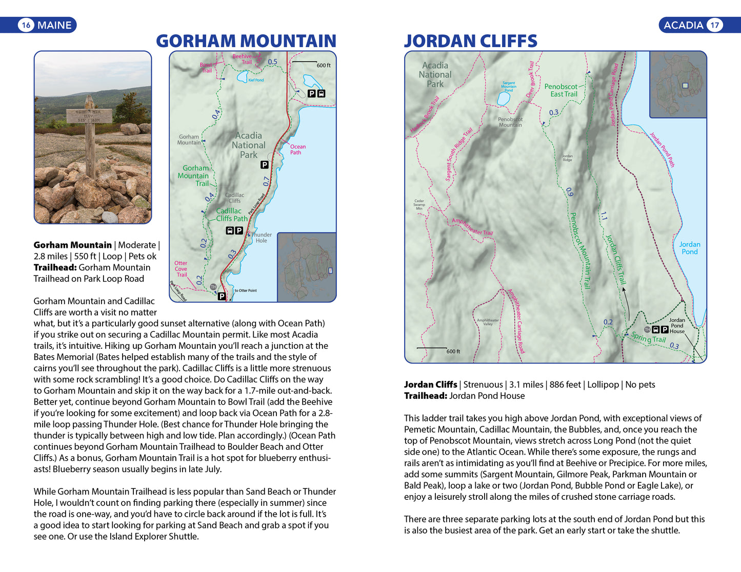 The Dayhiker's Guide to the National Parks