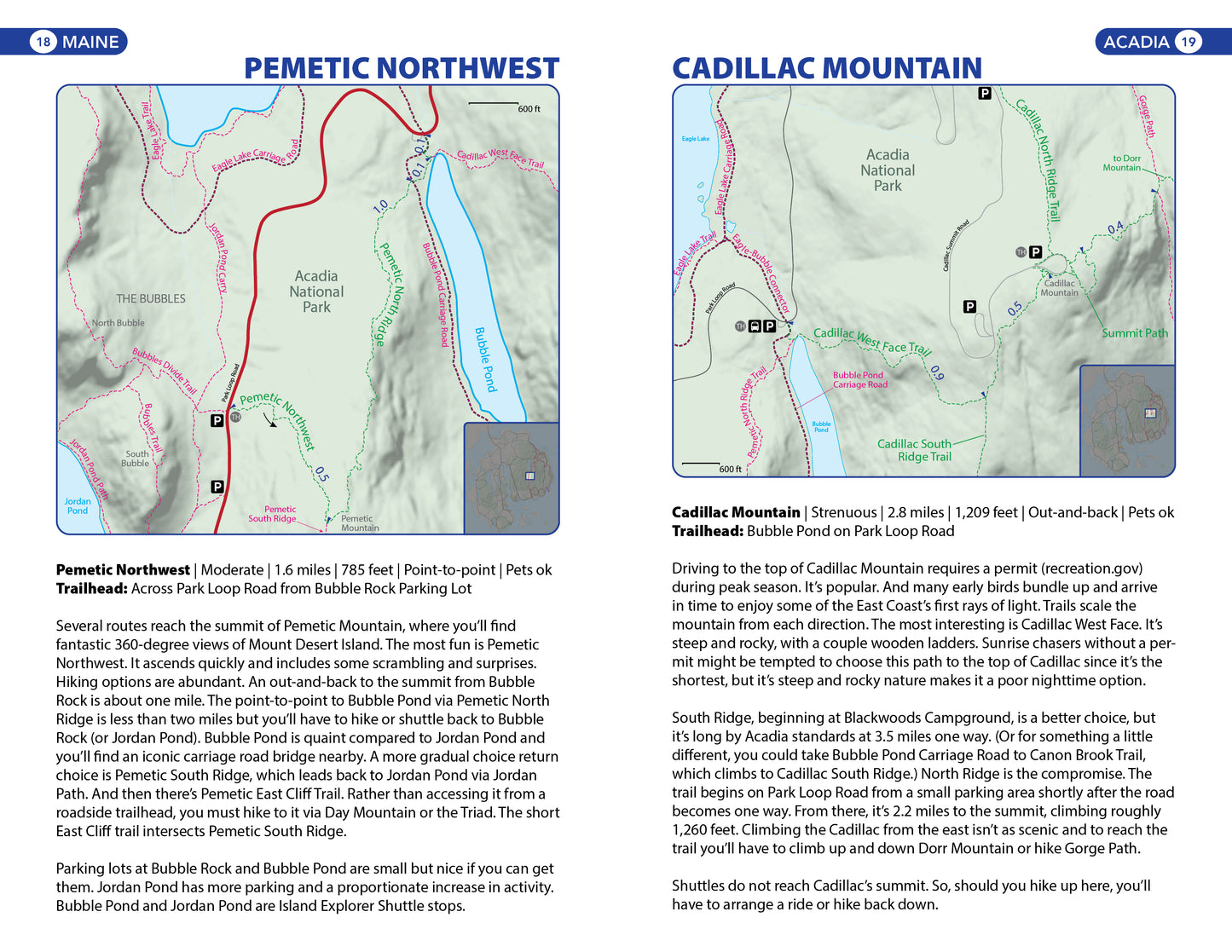 The Dayhiker's Guide to the National Parks