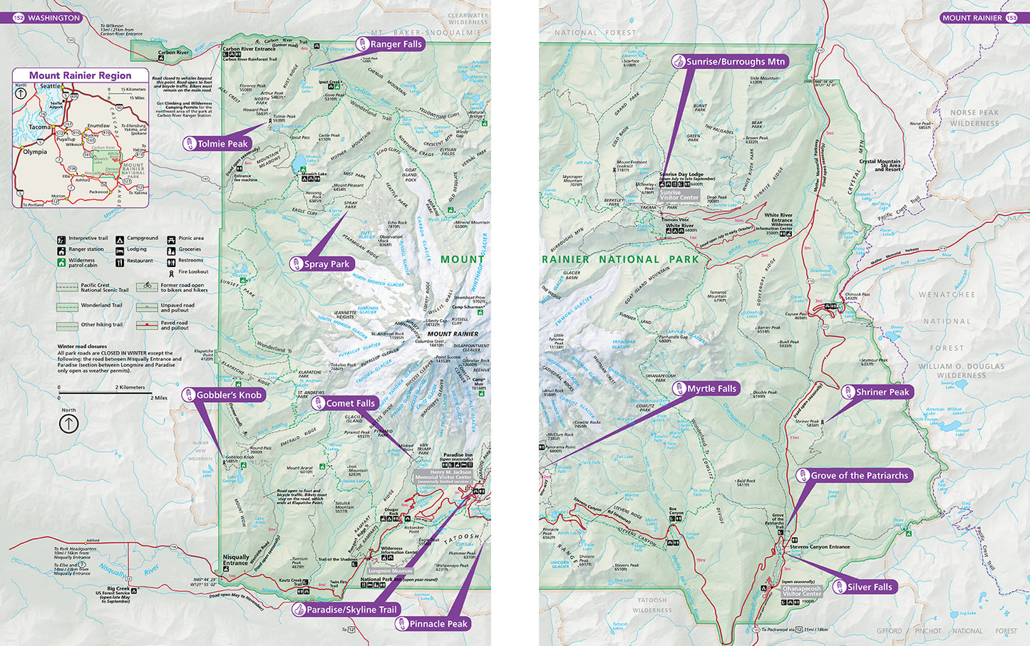 National Park Maps, 2nd Edition - NEW RELEASE